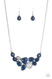 Breathtaking Brilliance Blue Paparazzi Necklace All Eyes On U Jewelry 