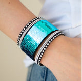 Mermaids Have More Fun Blue Paparazzi Bracelet All Eyes On U Jewelry 