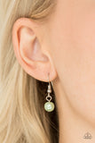 Beauty Shop Fashion Green Paparazzi Necklace