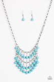 Jurassic Park Party Blue Paparazzi Necklace All Eyes On U