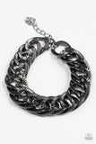 Bronx Bravado Black Paparazzi Bracelet All Eyes On U