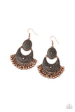Western Trails Copper Paparazzi Earrings All Eyes On U