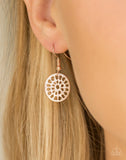 YOUR OWN FREE WHEEL ROSE GOLD PAPARAZZI Necklace All Eyes On U Jewelry