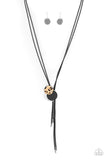 Im FELINE Good Black Paparazzi Necklace All Eyes On U Jewelry 