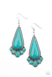 Rural Recluse Blue Paparazzi Earrings All Eyes On U Jewelry 