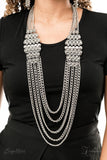 The Erika Silver Paparazzi Necklace