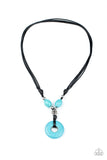 Middle Earth Blue Paparazzi Necklace All Eyes On U Jewelry 