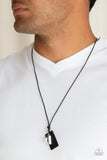 Explorer Edge White Paparazzi Necklace All Eyes On U