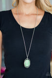 Harbor Harmony Green Paparazzi Necklace All Eyes On U