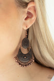 Western Trails Copper Paparazzi Earrings All Eyes On U