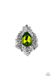 Hollywood Heiress Green Paparazzi Ring