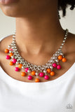 Friday Night Fringe Multi Paparazzi Necklace