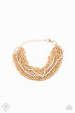 Pour Me Another Gold Paparazzi Bracelet