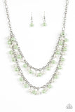 Beauty Shop Fashion Green Paparazzi Necklace
