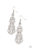 Diva Decorum White Paparazzi Earrings All Eyes On U Jewelry Store 