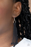 Macrame Mantra Black Paparazzi Necklace All Eyes On U Jewelry 