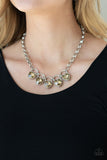 HEART On Your Heels Brown Paparazzi Necklace All Eyes On U Jewelry 