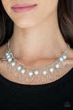 Run The Show Blue Paparazzi Necklace All Eyes On U