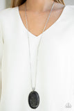 Stone Stampede Black Necklace - Paparazzi Accessories