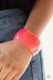 Fluent in Flamboyance Pink Paparazzi Bracelet All Eyes On U