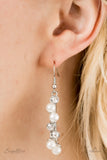 The Leanne White Rhinestone Paparazzi Necklace
