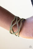 Speaks Volumes Brass Paparazzi Bracelet