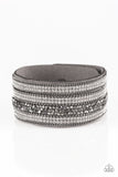 Really Rock Band Silver Bracelet- Paparazzi