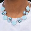 Glimpses Of Malibu Blue Paparazzi Fashion Fix All Eyes On U Jewelry 