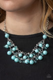 Seaside Soirée Blue Necklace- Paparazzi