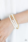 Industrial Incognito Gold Paparazzi Bracelet All Eyes On U Jewelry 