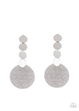 Idolized Illumination Silver Paparazzi Earrings All Eyes On U Jewelry 
