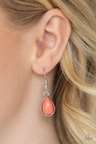 Jaw-Dropping Diva Orange Paparazzi Necklace