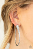 Winter White Paparazzi Earrings