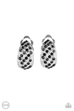 Sparkling Shells Black Paparazzi Earrings All Eyes On U Accessories 