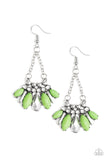 Terra Tribe Green Paparazzi Earrings