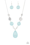 DEW What You Wanna DEW Blue Paparazzi Necklace All Eyes On U Jewelry 