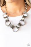 Big Hit Silver Paparazzi Necklace