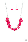 Walk This Broadway Pink Paparazzi Necklace