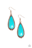 Desert Quench Copper Paparazzi Earrings