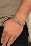 Tough As Nails Silver Paparazzi Bracelet All Eyes On U Jewelry 