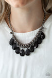 Fashionista Flair Black Paparazzi Necklace
