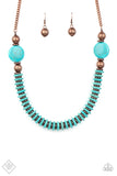 Desert Revival Blue Paparazzi Necklace All Eyes On U Jewelry