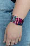 Groovy Vibes Multicolor Paparazzi Bracelet All Eyes On U Jewelry 