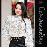 Commanding Zi Collection Gold Paparazzi Necklace All Eyes On U Jewelry