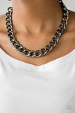 Heavyweight Champion Black Paparazzi Necklace All Eyes On U