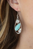 Harmonious Harbors Blue Paparazzi Earrings All Eyes On U Jewelry Store 