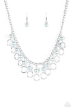 Run The Show Blue Paparazzi Necklace All Eyes On U