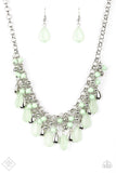 Diva Attitude Green Paparazzi Necklace All Eyes On U