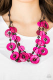 Catalina Coastin Pink Paparazzi Necklace
