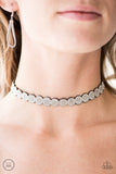 Spot On Silver Paparazzi Necklace All Eyes On U